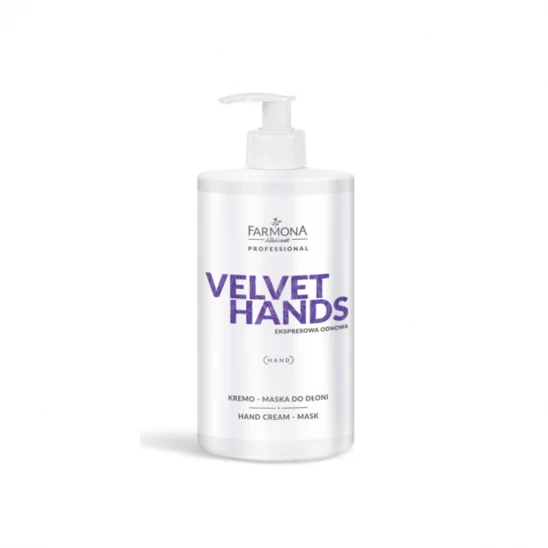 Velvet Hands kremo-maska do dłoni z lilią i bzem 500ml