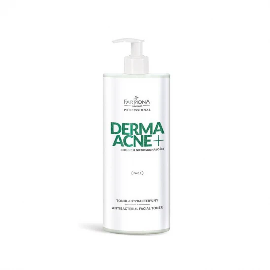 Dermaacne+ gruszkowy tonik antybakteryjny z kwasami AHA 500 ml