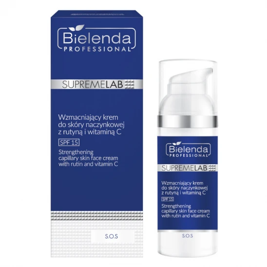 Krem wzmacniający do twarzy z rutyną i wit. C SPF15 S.O.S 50ml
