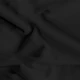 Pokrowiec welurowy na fotel / łóżko 70x190x10cm (czarny)