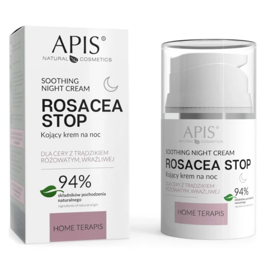 Krem kojący na noc dla cery wrażliwej Rosacea-Stop 50ml