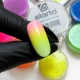 Pigment pomarańczowy z efektem fluo / pyłek Neon Effect do Smoky Nails