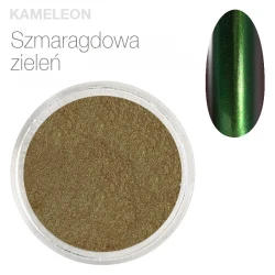 Pyłek Chameleon Effect efekt kameleona nr 10 Szmaragdowa Zieleń