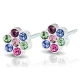 Kolczyki ozdobne Daisy Fantasy 5mm plastik medyczny 2szt