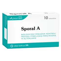 Wskaźnik biologiczny procesu sterylizacji Sporal A 10szt