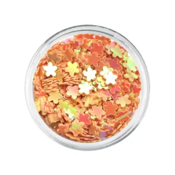 Kwiatuszki Flower Flakes Coral Opal do zdobienia paznokci