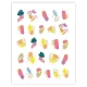 Naklejki do zdobienia paznokci Gold & Leaves Nail Art Stickers