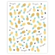 Naklejki do zdobienia paznokci Pineapple Nail Art Stickers