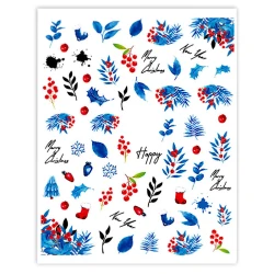 Naklejki do zdobienia paznokci Winter Nail Art Stickers