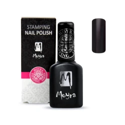 Lakier do stempli Moyra Smart 01 Black 12ml