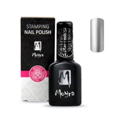 Lakier do stempli Moyra Smart 03 Silver 12ml