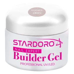 Żel budujący jasnoróżowy z drobinkami Builder Gel Ariel Shimmer 30ml