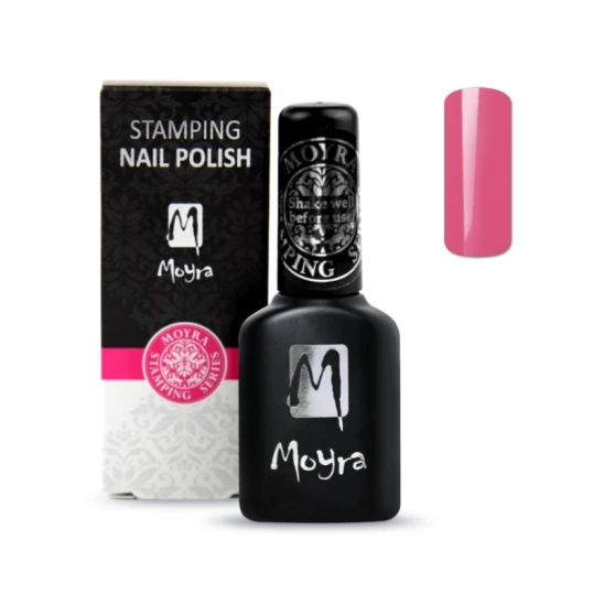 Lakier do stempli Moyra Smart 06 Pink 12ml