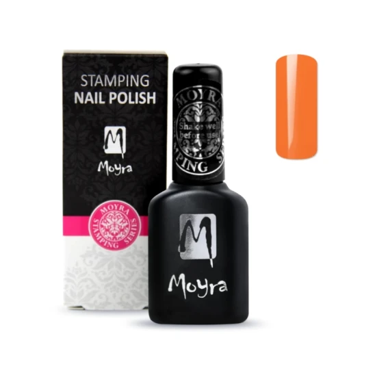 Lakier do stempli Moyra Smart 07 Orange 12ml