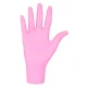 Rękawiczki nitrylowe bezpudrowe Nitrylex pink (M) 100szt