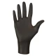 Rękawiczki nitrylowe bezpudrowe Nitrylex black (M) 100szt