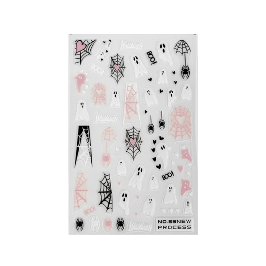 Naklejki do zdobienia paznokci Spider Nail Art Stickers