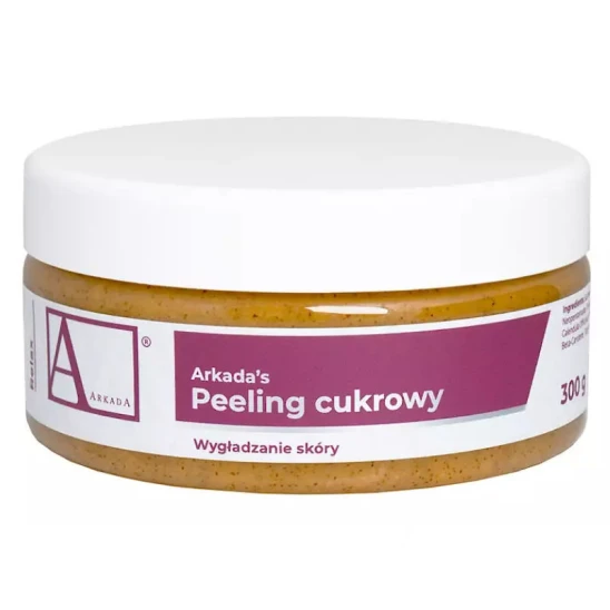 Peeling cukrowy z naturalnymi olejkami Aarkada 300g