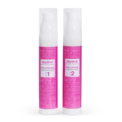 Zestaw do trwałego usuwania włosów do użytku domowego Folifree 2x50ml