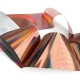 Folia transferowa do zdobienia paznokci Rose Gold Holo 100cm