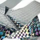 Folia transferowa do zdobienia paznokci Hypnotizing Silver Holo 100cm