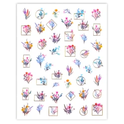 Naklejki do zdobienia paznokci Spring is Coming Nail Art Stickers