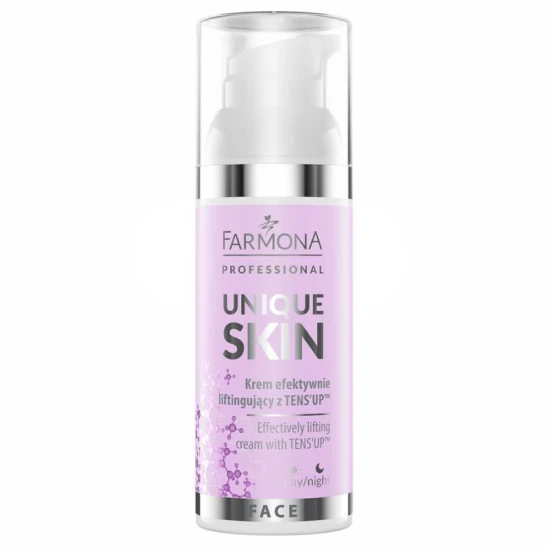 Krem efektywnie liftingujący do twarzy z TENS’UP Unique Skin 50ml