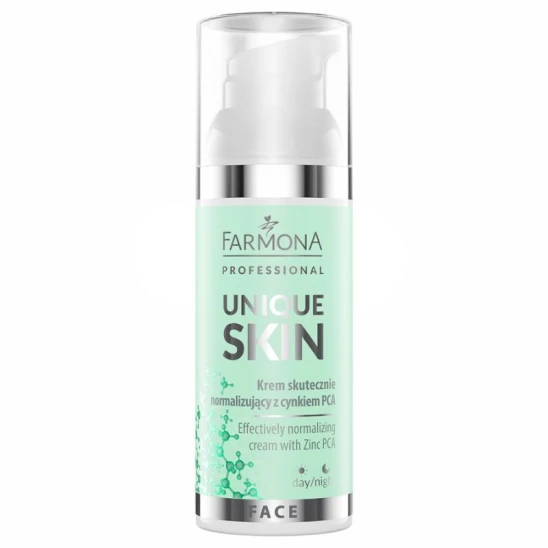 Krem skutecznie normalizujący do twarzy z cynkiem PCA Unique Skin 50ml