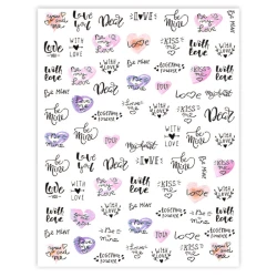 Naklejki do zdobienia paznokci Be my Love Nail Art Stickers