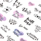 Naklejki do zdobienia paznokci Be my Love Nail Art Stickers