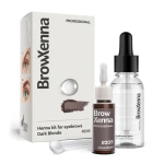 Henna pudrowa 205 Dark Blonde 10ml + baza hialuronowa Hyaluronic Base 30ml