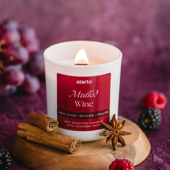 Świeca sojowa zapachowa Mulled Wine 175g