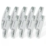 Polerka do paznokci mini półksiężyc 180/240 szara 10szt