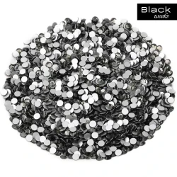 Cyrkonie szklane do paznokci SS10 Black Diamond 1440szt