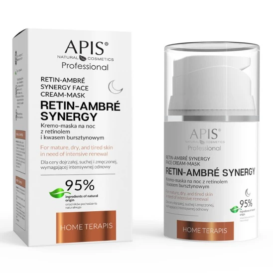Kremo-maska z retinolem i kwasem bursztynowym Retin-Ambre Synergy 50ml