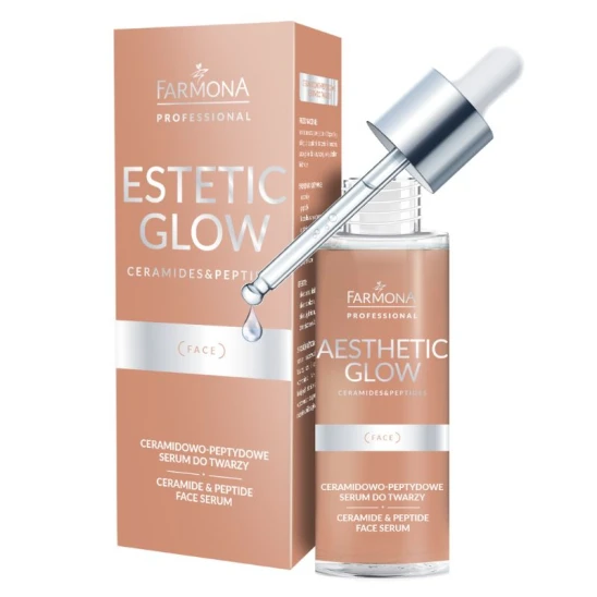 Serum ceramidowo-peptydowe do twarzy Aesthetic Glow 30ml