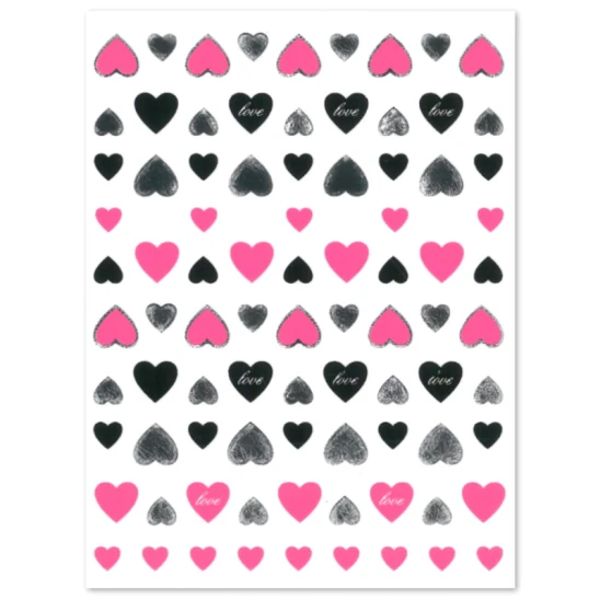 Naklejki do zdobienia paznokci Love Nail Art Stickers