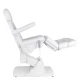 Fotel elektryczny Kate do zabiegów podologicznych i kosmetycznych (biały)
