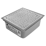 Pochłaniacz pyłu do zabudowy Ülka Premium B 52W szary