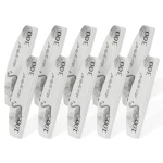 Polerka do paznokci mini półksiężyc 100/300 szara 10szt