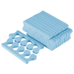 Separatory kolorowe do stóp 100 par