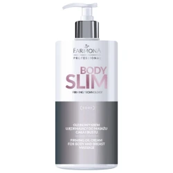 Krem olejkowy do masażu ciała i biustu Body Slim 500ml