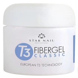Żel średniogęsty bezbarwny UV T3 Fibergel Clear 28g