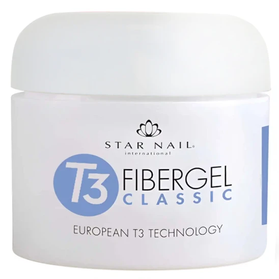 Żel średniogęsty różowy UV T3 Fibergel Pink 28g