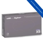 Rękawiczki nitrylowe bezpudrowe mediCARE nitrile Hydra+ (XS) 100szt