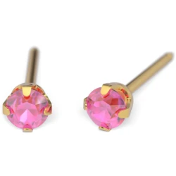 Kolczyk do przekłuwania uszu 7511-0110 Rose o średnicy 3mm