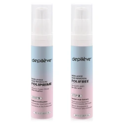 Zestaw do trwałego usuwania włosów do użytku domowego Folifree 2x50ml