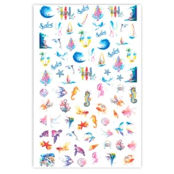 Naklejki do zdobienia paznokci Under The Sea Nail Art Stickers