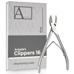 Cęgi do skracania paznokci Arkada's Clippers 16 o długości ostrza 16mm
