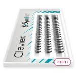 Kępki rzęs BeShaped 10D (0,10mm) czarne B mix 9-10-11mm